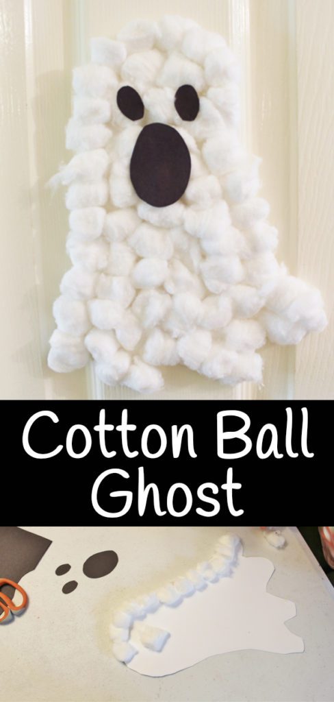 Cotton Ball Ghost – Raising Hooks