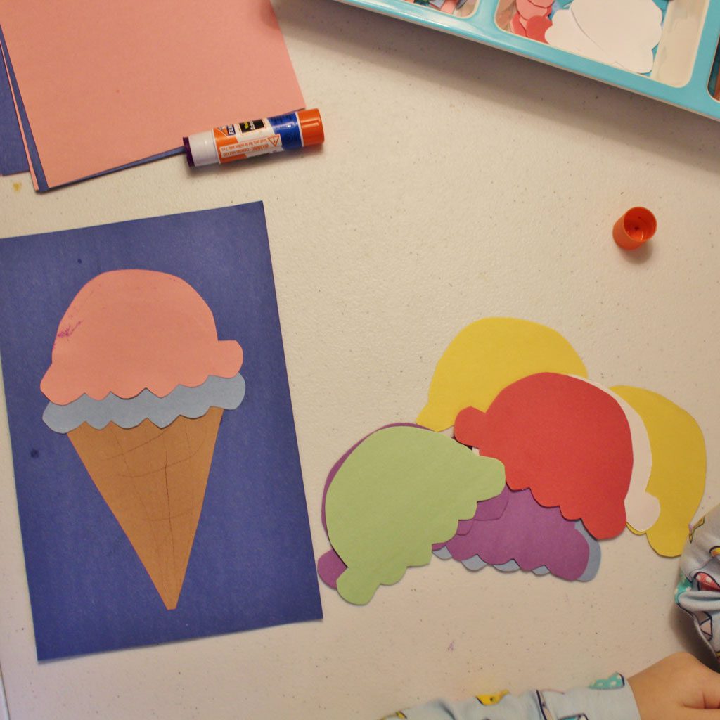 invitation to craft ice cream cones raising hooks