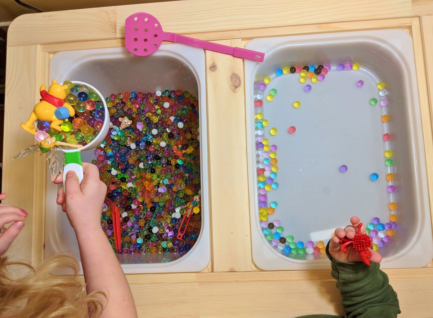 Rainbow Rice Sensory Activities - Raising Hooks