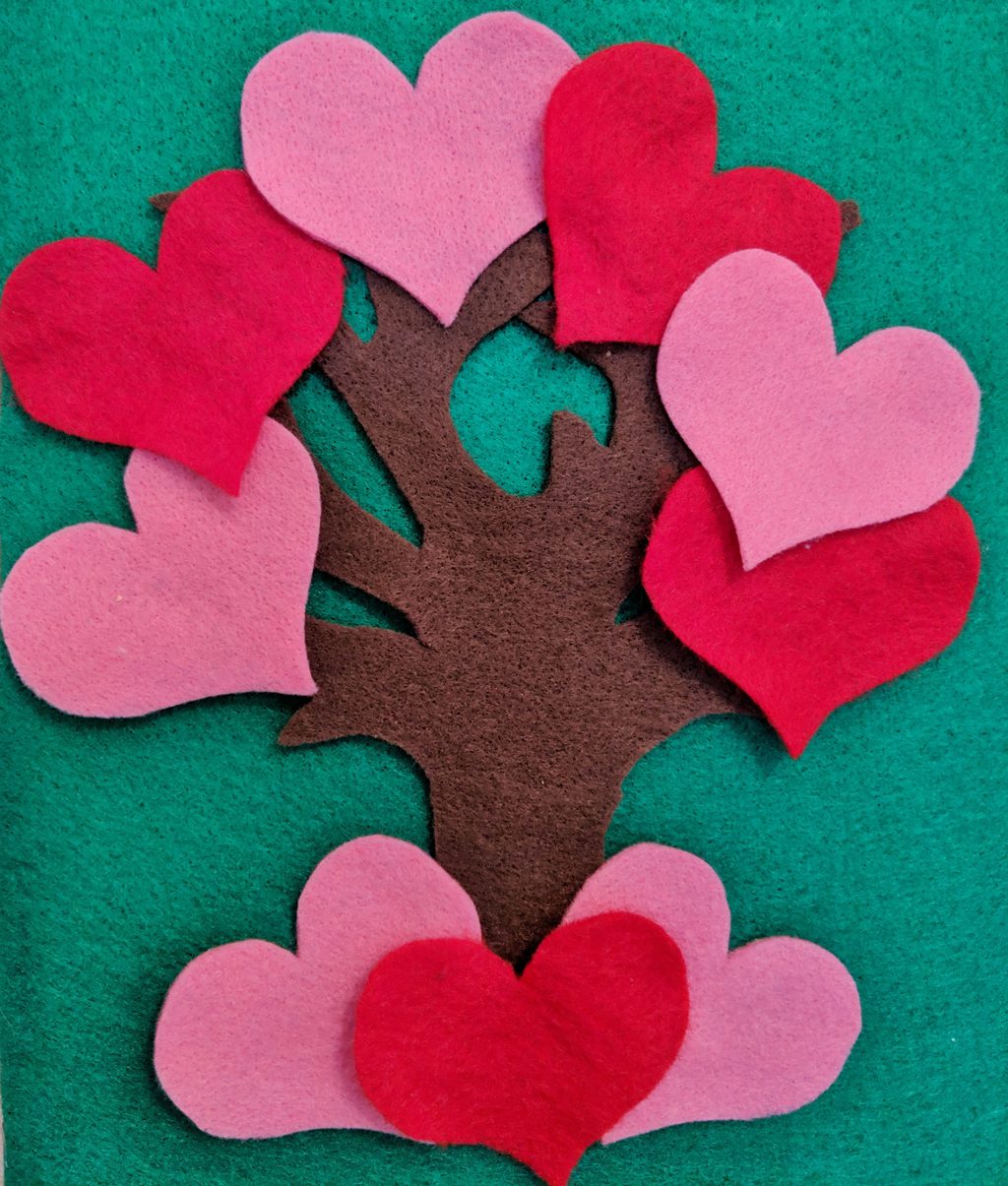 3 Easy Valentine’s Day Crafts & Felt Board Game! - Raising Hooks