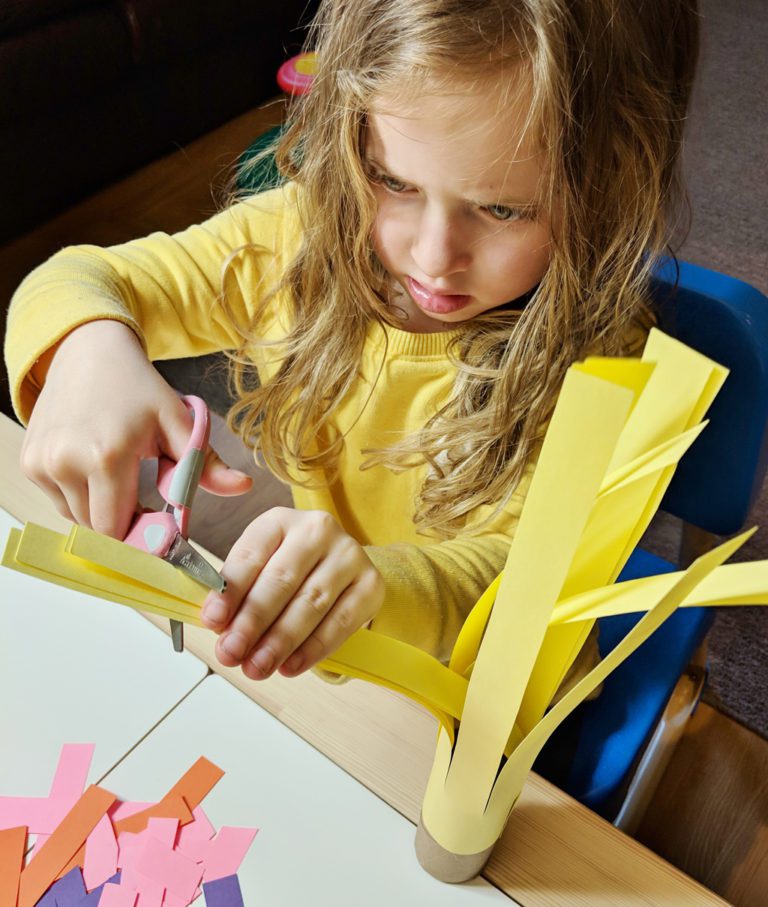 Paper Hair Salon – An Exciting Fine Motor Activity - Raising Hooks