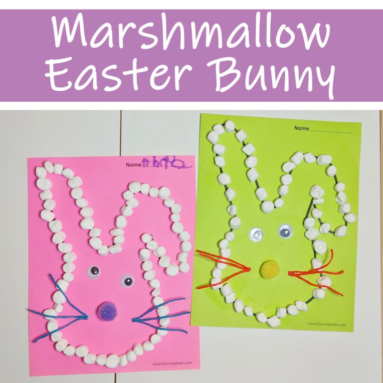 Marshmallow Easter Bunny – Raising Hooks