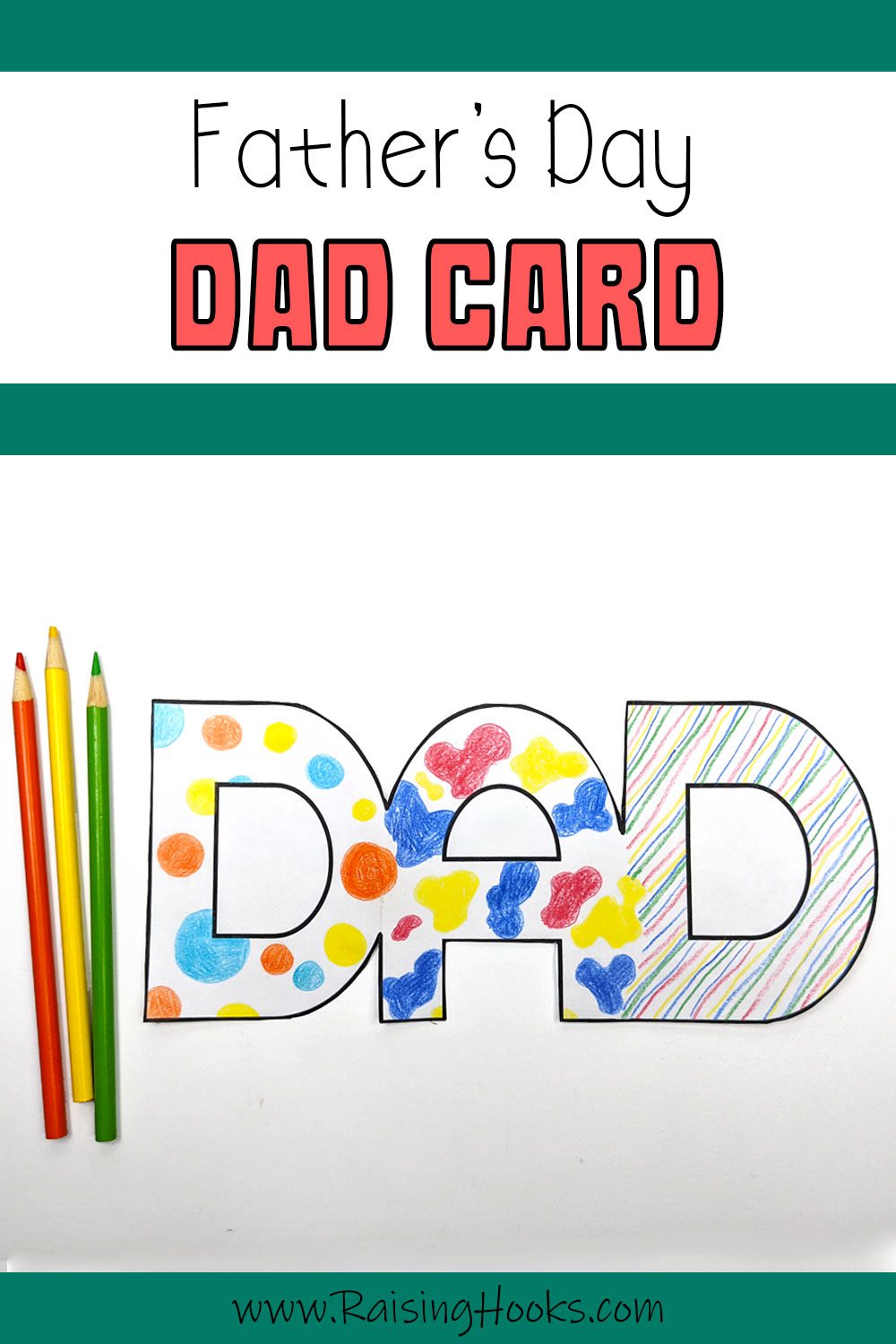 DAD Card For Father’s Day or Birthday - Raising Hooks