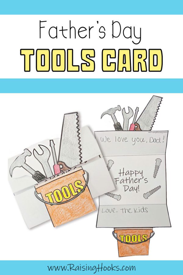 Father’s Day Tool Card - Raising Hooks