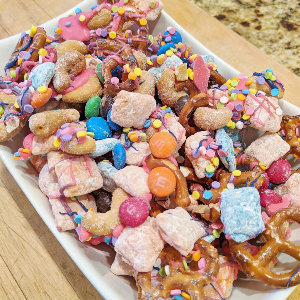 Unicorn Chex Mix - Raising Hooks